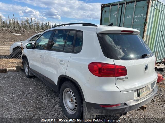 Продаж на аукціоні авто 2015 Volkswagen Tiguan 2.0 Tsi, vin: WVGJV7AX0FW514619, номер лоту: 20260311