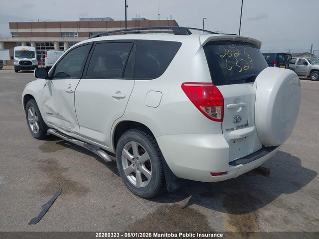 2008 Toyota Rav4 Limited მანქანა იყიდება აუქციონზე, vin: JTMBD31V385201298, აუქციონის ნომერი: 20260323