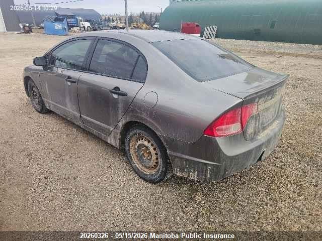 20260326 :رقم المزاد ، 2HGFA15258H125916 vin ، 2008 Honda Civic Dx-a مزاد بيع