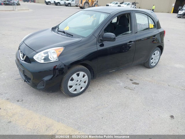 2019 Nissan Micra Sv მანქანა იყიდება აუქციონზე, vin: 3N1CK3CP7KL204935, აუქციონის ნომერი: 20260328