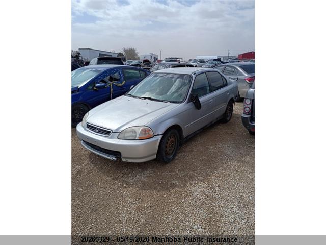 20260329 :رقم المزاد ، JHMEJ6681WS808467 vin ، 1998 Honda Civic Dx مزاد بيع