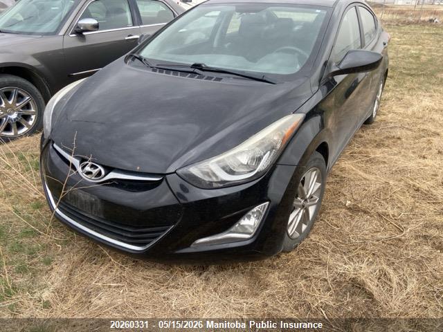 Aukcja sprzedaży 2015 Hyundai Elantra Se, vin: KMHDH4AE1FU266118, numer aukcji: 20260331