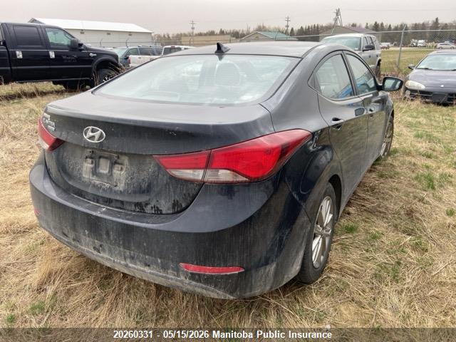 Aukcja sprzedaży 2015 Hyundai Elantra Se, vin: KMHDH4AE1FU266118, numer aukcji: 20260331