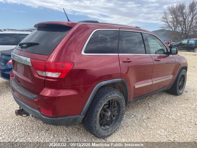 2011 Jeep Grand Cherokee Laredo მანქანა იყიდება აუქციონზე, vin: 1J4RR4GG9BC580531, აუქციონის ნომერი: 20260332