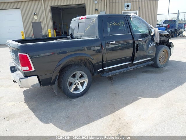 2018 Dodge Ram 1500 Laramie Longhorn Crew მანქანა იყიდება აუქციონზე, vin: 1C6RR7PM0JS264671, აუქციონის ნომერი: 20260339
