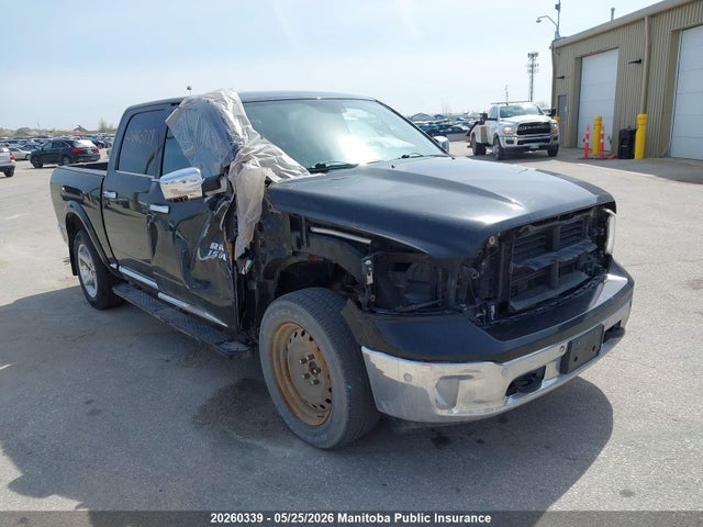 2018 Dodge Ram 1500 Laramie Longhorn Crew მანქანა იყიდება აუქციონზე, vin: 1C6RR7PM0JS264671, აუქციონის ნომერი: 20260339