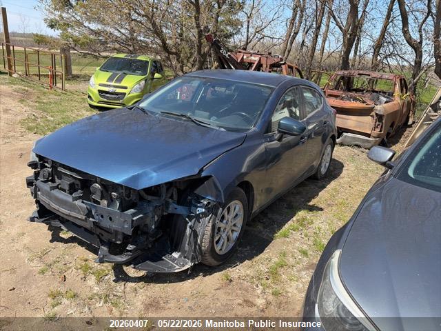 Продаж на аукціоні авто 2018 Mazda Mazda3 Sport Gs Sky, vin: 3MZBN1L7XJM267845, номер лоту: 20260407