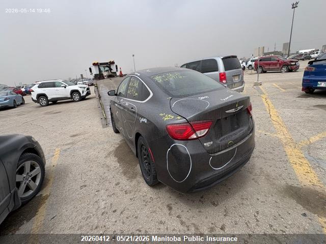 20260412 :رقم المزاد ، 1C3CCCFB2FN622534 vin ، 2015 Chrysler 200 Lx مزاد بيع