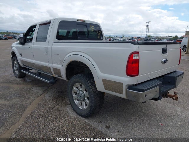 20260419 :رقم المزاد ، 1FT8W3BT8FED60574 vin ، 2015 Ford F350 Sd Lariat Crew Cab مزاد بيع