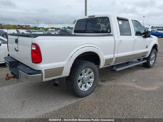 20260419 :رقم المزاد ، 1FT8W3BT8FED60574 vin ، 2015 Ford F350 Sd Lariat Crew Cab مزاد بيع