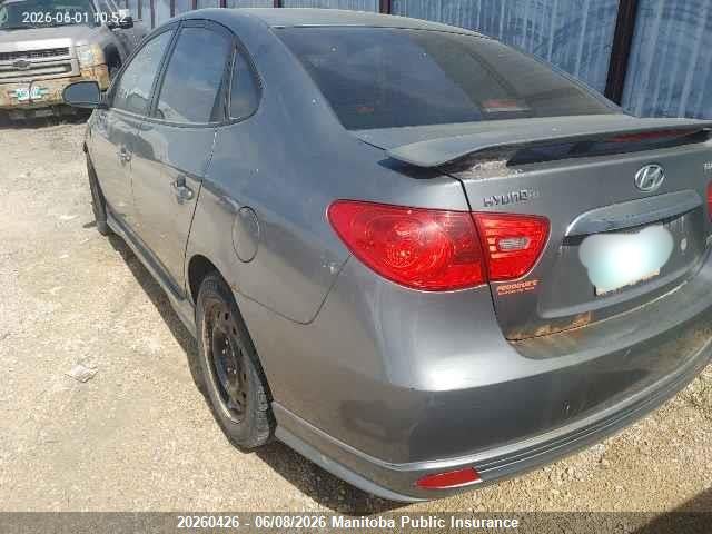 2010 Hyundai Elantra Gl მანქანა იყიდება აუქციონზე, vin: KMHDU4BD2AU916567, აუქციონის ნომერი: 20260426