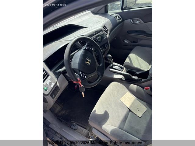 20260429 :رقم المزاد ، 2HGFB2F41CH024609 vin ، 2012 Honda Civic Lx مزاد بيع