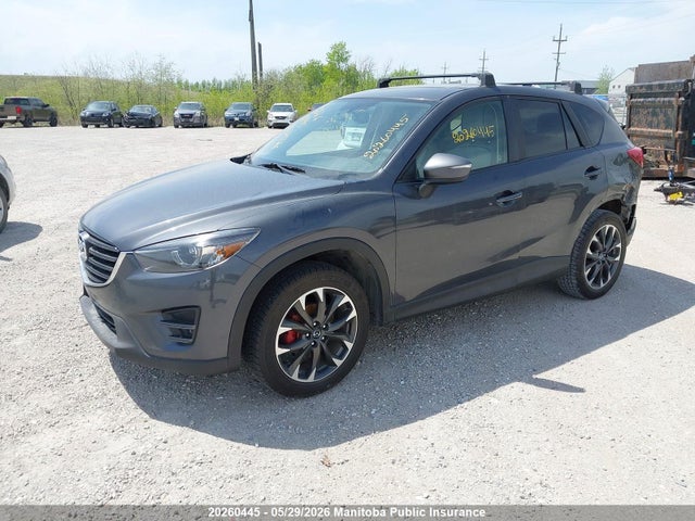 Продажа на аукционе авто 2016 Mazda Cx-5 Gt, vin: JM3KE4DY8G0641612, номер лота: 20260445