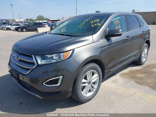 20260447 :رقم المزاد ، 2FMPK4J80HBB48496 vin ، 2017 Ford Edge Sel مزاد بيع
