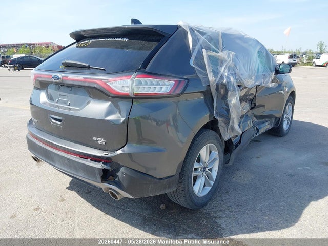 20260447 :رقم المزاد ، 2FMPK4J80HBB48496 vin ، 2017 Ford Edge Sel مزاد بيع