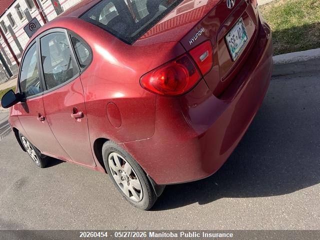 20260454 :رقم المزاد ، KMHDT45D99U814287 vin ، 2009 Hyundai Elantra L مزاد بيع