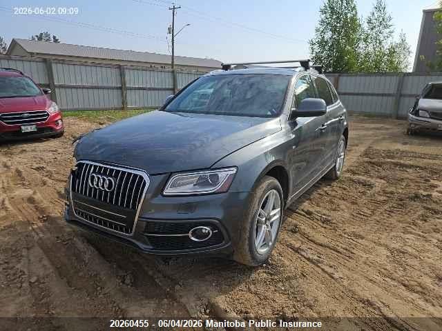 20260455 :رقم المزاد ، WA1WFCFP2DA014135 vin ، 2013 Audi Q5 مزاد بيع