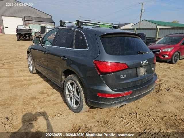 Продажа на аукционе авто 2013 Audi Q5, vin: WA1WFCFP2DA014135, номер лота: 20260455