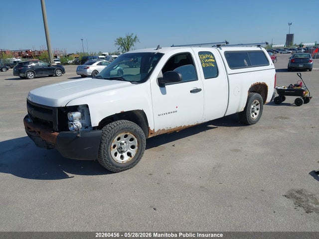 20260456 :رقم المزاد ، 1GCRCPEX7DZ152386 vin ، 2013 Chevrolet Silverado 1500 Wt Ext Cab مزاد بيع