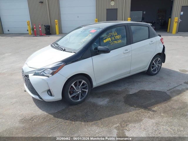 2018 Toyota Yaris Se მანქანა იყიდება აუქციონზე, vin: VNKKTUD3XJA090224, აუქციონის ნომერი: 20260462
