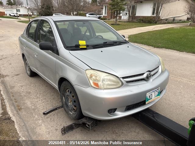 Продаж на аукціоні авто 2005 Toyota Echo, vin: JTDBT123450358044, номер лоту: 20260481