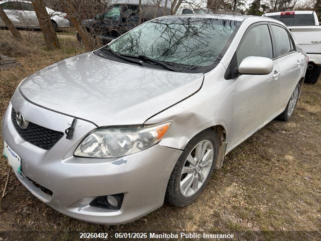 2009 Toyota Corolla Le მანქანა იყიდება აუქციონზე, vin: 2T1BU40E29C073339, აუქციონის ნომერი: 20260482