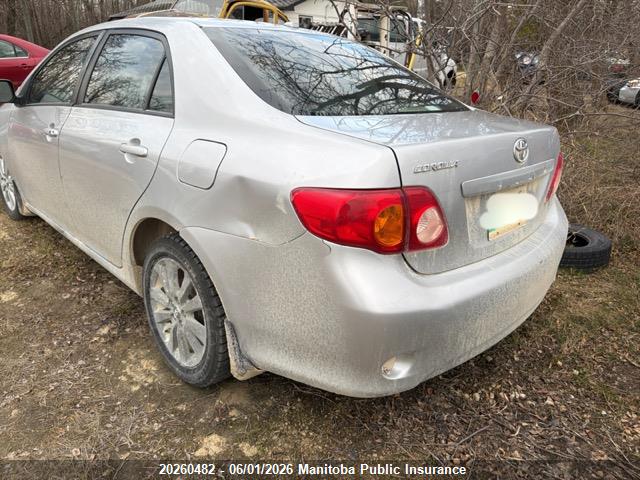 2009 Toyota Corolla Le მანქანა იყიდება აუქციონზე, vin: 2T1BU40E29C073339, აუქციონის ნომერი: 20260482