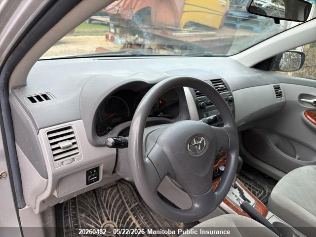 2009 Toyota Corolla Le მანქანა იყიდება აუქციონზე, vin: 2T1BU40E29C073339, აუქციონის ნომერი: 20260482