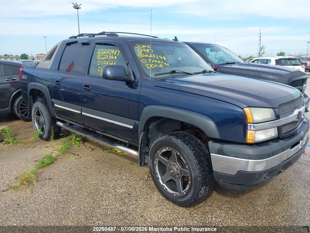20260487 :رقم المزاد ، 3GNEK12T46G223344 vin ، 2006 Chevrolet Avalanche 1500 Lt مزاد بيع