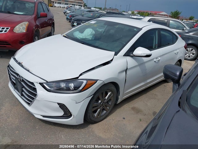 20260496 :رقم المزاد ، KMHD84LF4JU723423 vin ، 2018 Hyundai Elantra Gl مزاد بيع