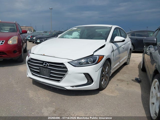 20260496 :رقم المزاد ، KMHD84LF4JU723423 vin ، 2018 Hyundai Elantra Gl مزاد بيع