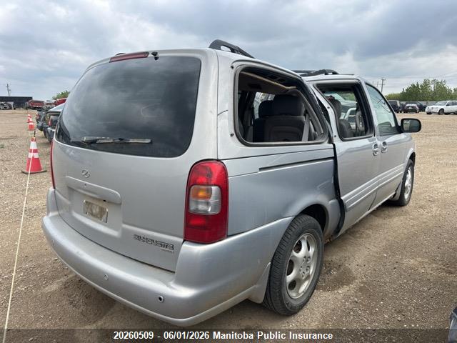 Продаж на аукціоні авто 2001 Oldsmobile Silhouette Gls, vin: 1GHDX03E91D143893, номер лоту: 20260509