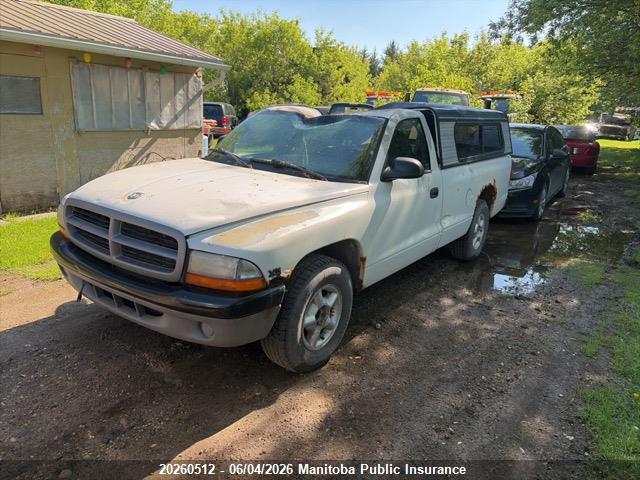 Продажа на аукционе авто 1997 Dodge Dakota, vin: 1B7FL26X3VS175579, номер лота: 20260512