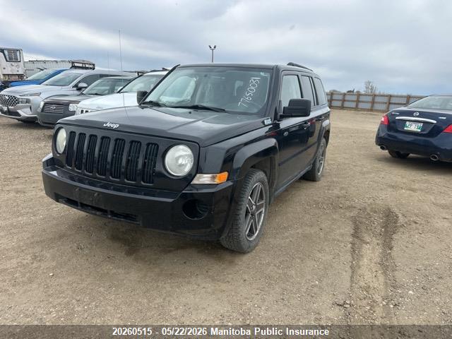 2009 Jeep Patriot North მანქანა იყიდება აუქციონზე, vin: 1J4FF28B19D203098, აუქციონის ნომერი: 20260515