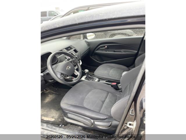2012 Kia Rio Lx მანქანა იყიდება აუქციონზე, vin: KNADM4A37C6048423, აუქციონის ნომერი: 20260520
