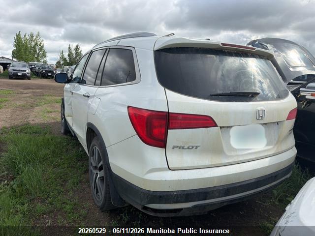 20260529 :رقم المزاد ، 5FNYF6H90HB501300 vin ، 2017 Honda Pilot Touring مزاد بيع