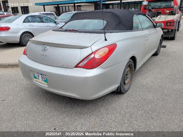 20260541 :رقم المزاد ، 4T1FA38P66U075972 vin ، 2006 Toyota Camry Solara Sle V6 مزاد بيع