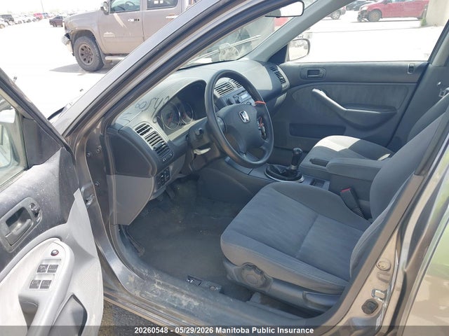 2005 Honda Civic Lx მანქანა იყიდება აუქციონზე, vin: 2HGES156X5H047818, აუქციონის ნომერი: 20260548