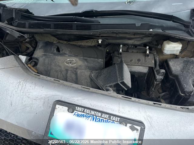 20260563 :رقم المزاد ، 5TDZK3DC6CS216265 vin ، 2012 Toyota Sienna Ce V6 مزاد بيع