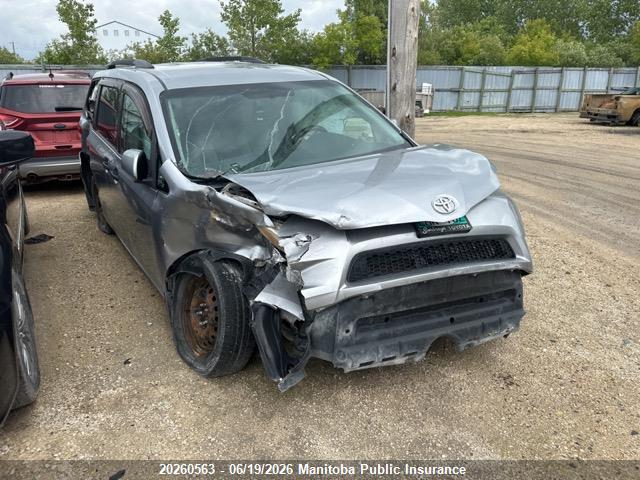 20260563 :رقم المزاد ، 5TDZK3DC6CS216265 vin ، 2012 Toyota Sienna Ce V6 مزاد بيع