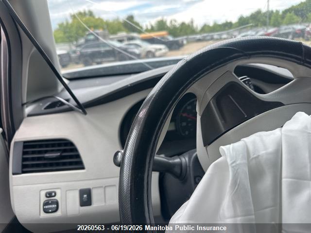 20260563 :رقم المزاد ، 5TDZK3DC6CS216265 vin ، 2012 Toyota Sienna Ce V6 مزاد بيع