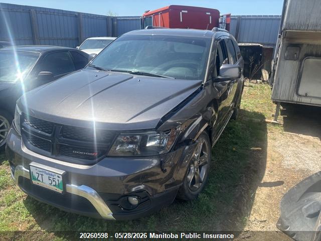Продаж на аукціоні авто 2016 Dodge Journey Crossroad, vin: 3C4PDDGG4GT140630, номер лоту: 20260598