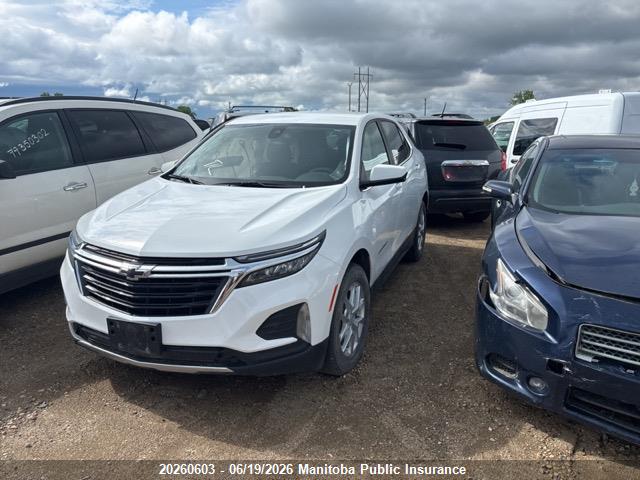 Aukcja sprzedaży 2022 Chevrolet Equinox Lt, vin: 2GNAXUEV5N6115419, numer aukcji: 20260603