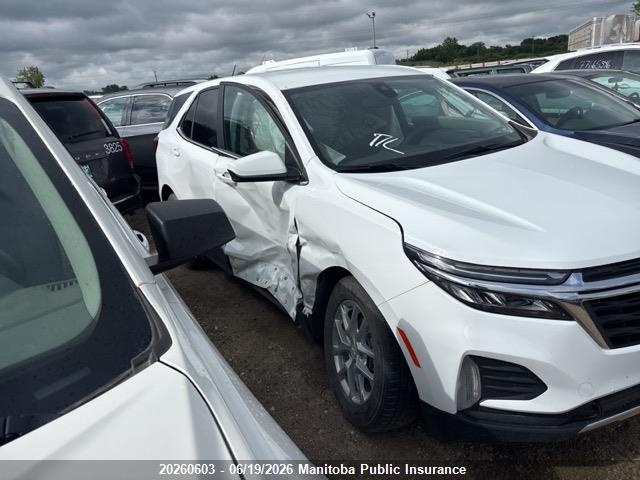 Aukcja sprzedaży 2022 Chevrolet Equinox Lt, vin: 2GNAXUEV5N6115419, numer aukcji: 20260603