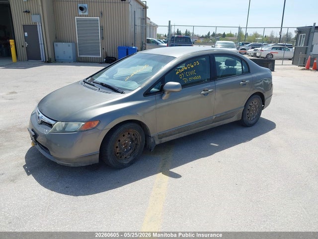 20260605 :رقم المزاد ، 2HGFA16537H014000 vin ، 2007 Honda Civic Lx مزاد بيع