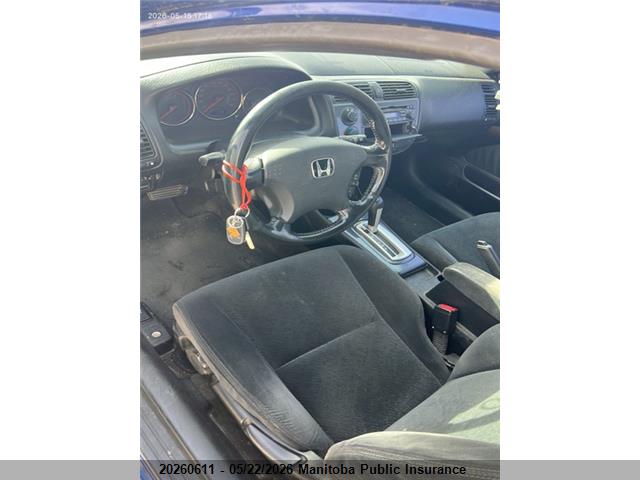 Aukcja sprzedaży 2005 Honda Civic Si-g, vin: 1HGEM22935L810151, numer aukcji: 20260611