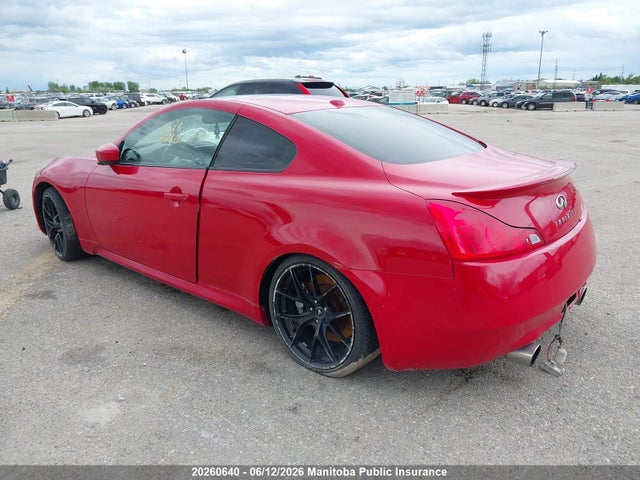 Aukcja sprzedaży 2008 Infiniti G37, vin: JNKCV64E08M127759, numer aukcji: 20260640