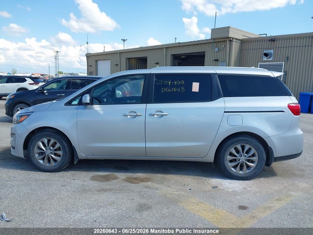 2020 Kia Sedona Lx+ მანქანა იყიდება აუქციონზე, vin: KNDMB5C12L6639947, აუქციონის ნომერი: 20260643