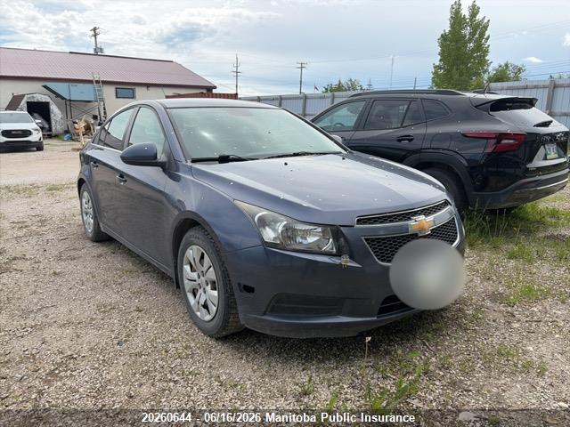 20260644 :رقم المزاد ، 1G1PC5SB0E7346946 vin ، 2014 Chevrolet Cruze Lt Turbo مزاد بيع