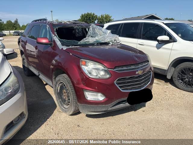 Chevrolet Equinox Lt V6 2016 2GNFLFE31G6341665 main image